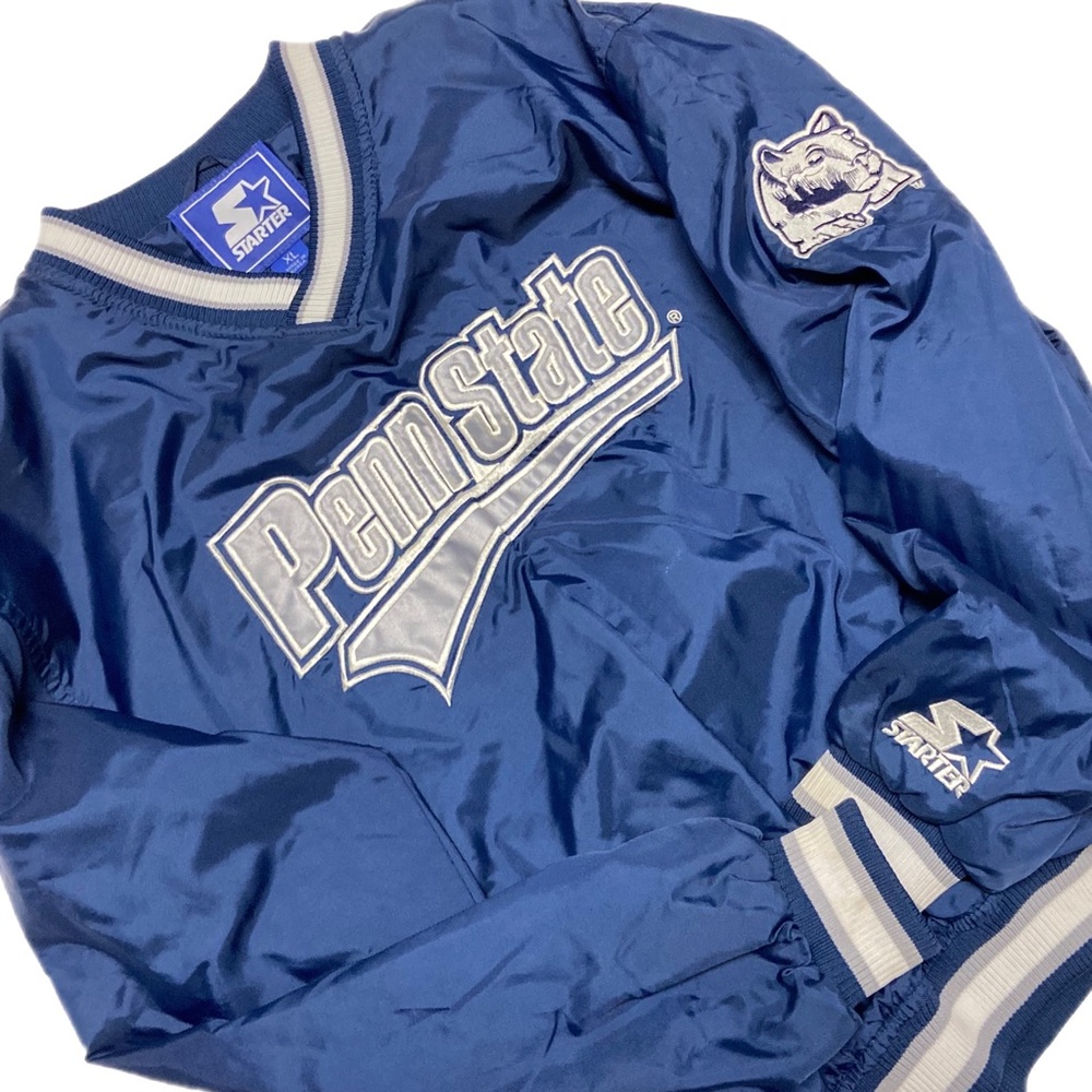 Vintage 90’s Starter Penn State Pullover Light Jacket Windbreaker